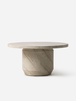 Miya  Coffee Table Round Short Ivory
