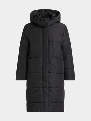 Jet Teen Girls Black Puffer Jacket