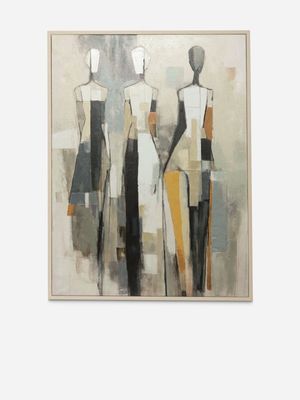 Handmade Oil Painting Party Of Three 120 x 90cm