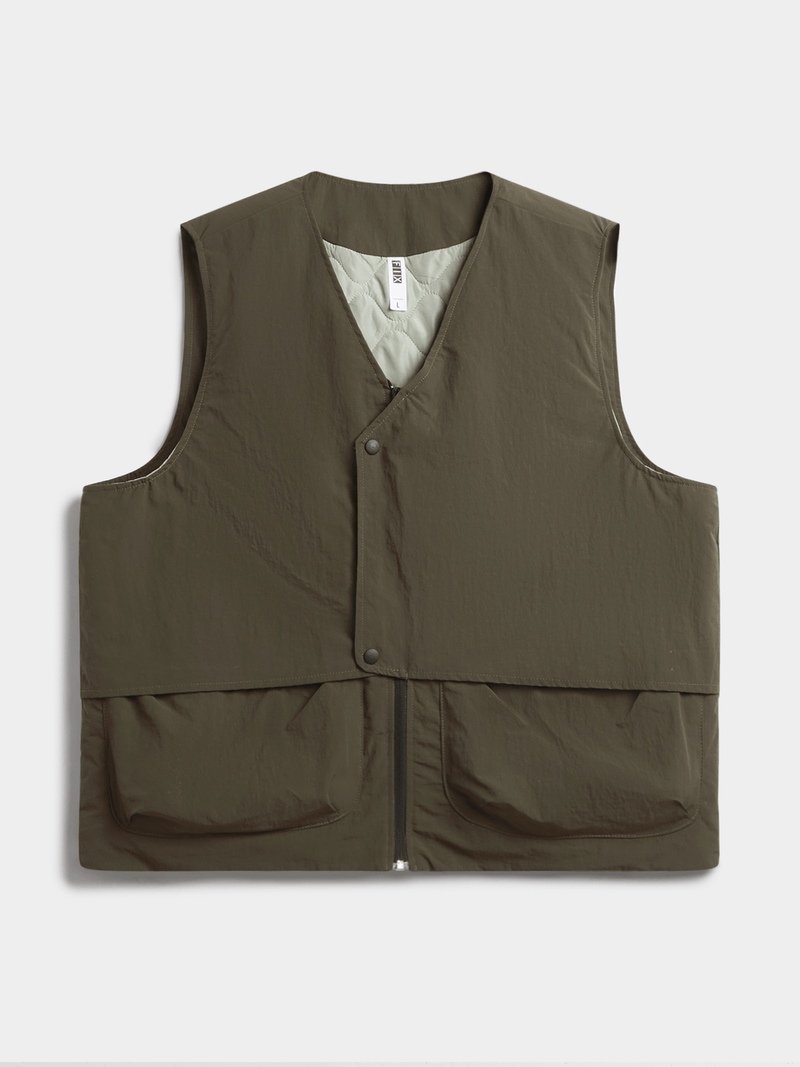 BLUCOxGREED13 UTILITY VEST バイカー ベスト リッキー