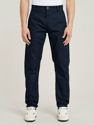 G-Star Men's Morry Tapered Dark Blue Chino Jeans
