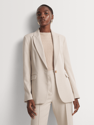 Single Breasted Longline Blazer