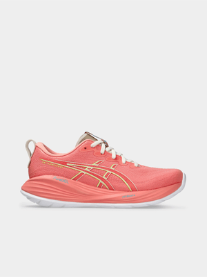Asics Womens Gel-Cumulus 27 Guava/Lime Green Running Shoes