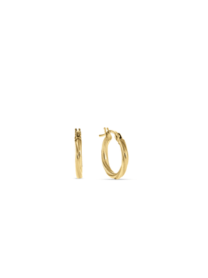 Yellow Gold Hoop Earrings