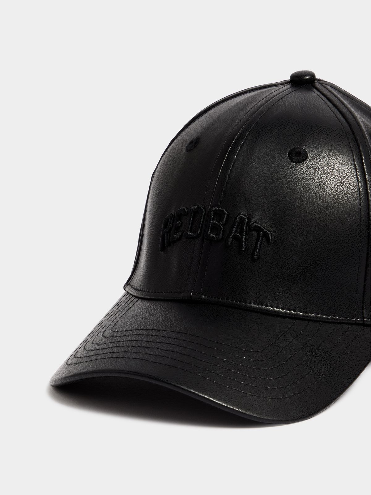 redbat-unisex-pu-black-cap-bash
