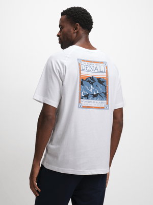 The North Face Mens Graphic White Tee