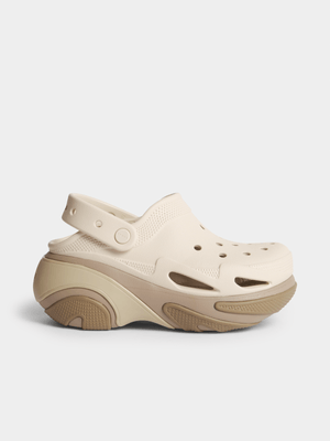 Crocs Women's Bubble Crush Taupe Clog