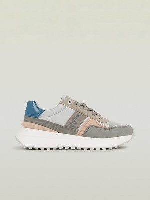 G-Star Women's Lyn Nylon Mesh Light Grey/Blue Sneakers