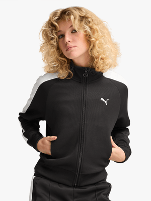 Puma Women's Always On T7 Black Track Jacket