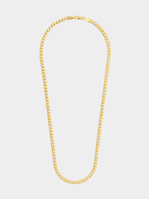 Yellow Gold Vermeil Curb Chain