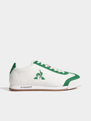 Le Coq Sportif Mens Footsport White/Green Sneakers