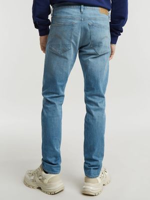G-Star Men's 3301 Slim Faded Blue Jeans