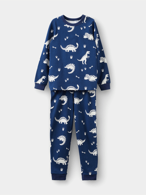 Cotton On Kids Blue Ace Long Sleeve Pyjama Set