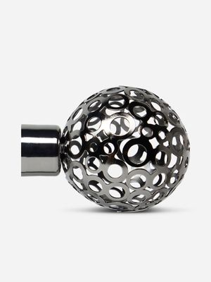 25mm Mesh Ball Finial Onyx