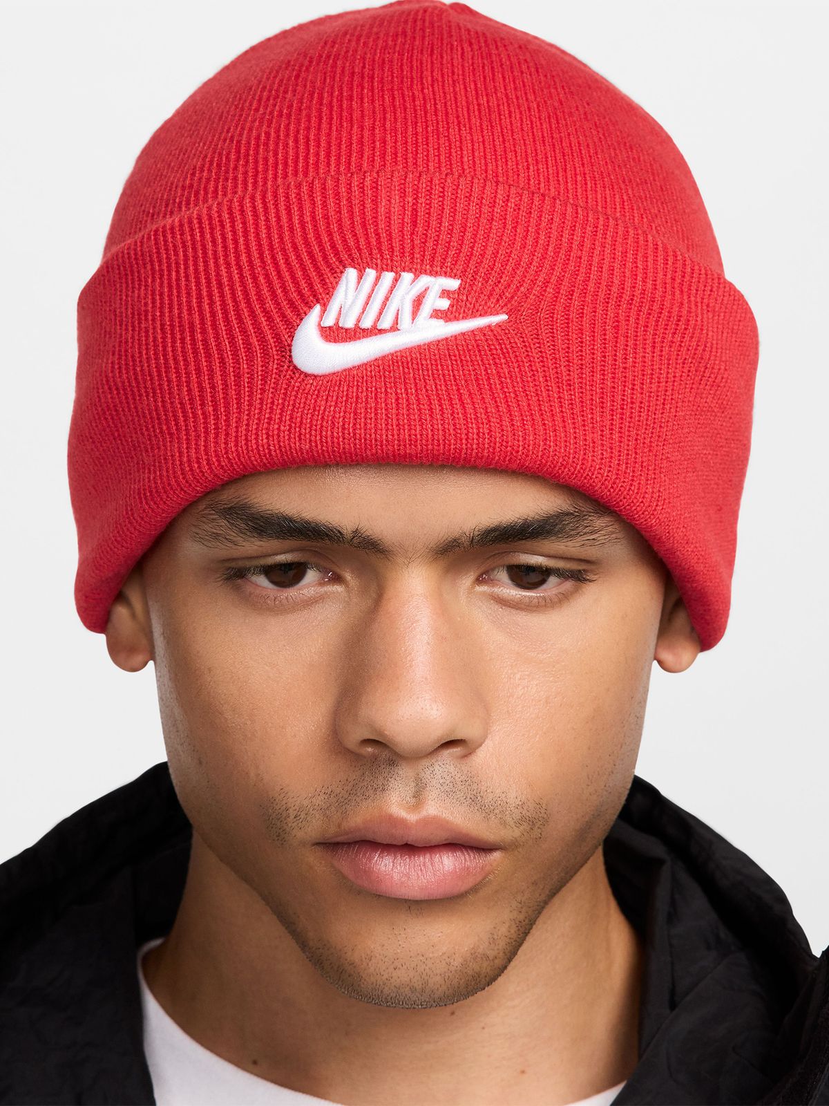 Nike Unisex Peak Red Beanie Bash
