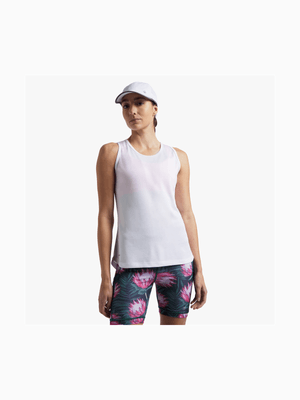TS Womens White Workout Tank Top