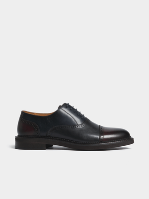 Fabiani Men's Multi Leather Toe Cap Oxford