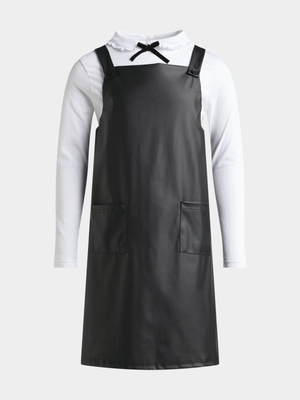 Jet Older Girls Black/White Dress