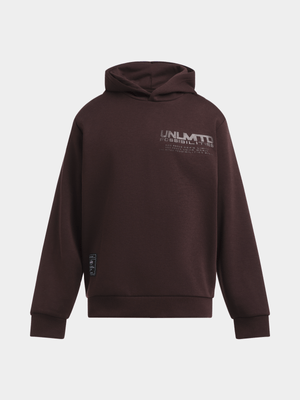 TS Boys Unlimited Possibility Brown Hoodie
