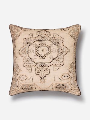 Mehndi Burgundy Scatter Cushion 60x60