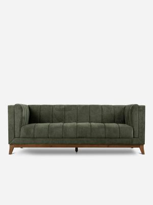 Audrey 3 Seater Couch Danny Olive