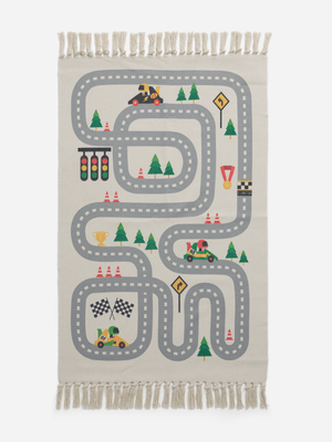 H & S Collection Multi Rug Printed 80X120Cm