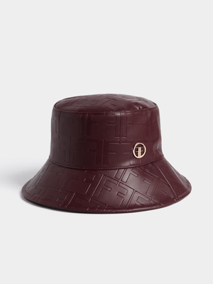 PU FF Bucket Hat