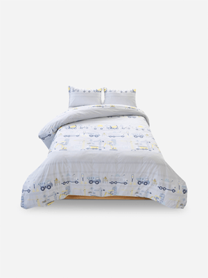 Volpes Diesel Grey Duvet Cover Set