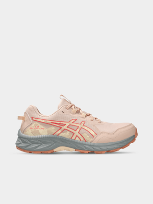 Asics Womens Gel-Venture 10 Maple Sugar/Cozy Pink Trail Running Shoes