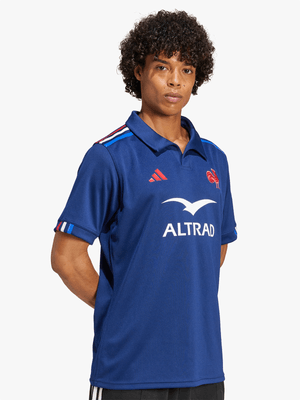 adidas Mens France Home Dark Blue Jersey