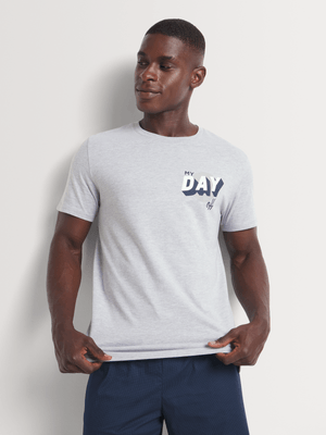 Men's Markham Crew Grey Sleepwear Top