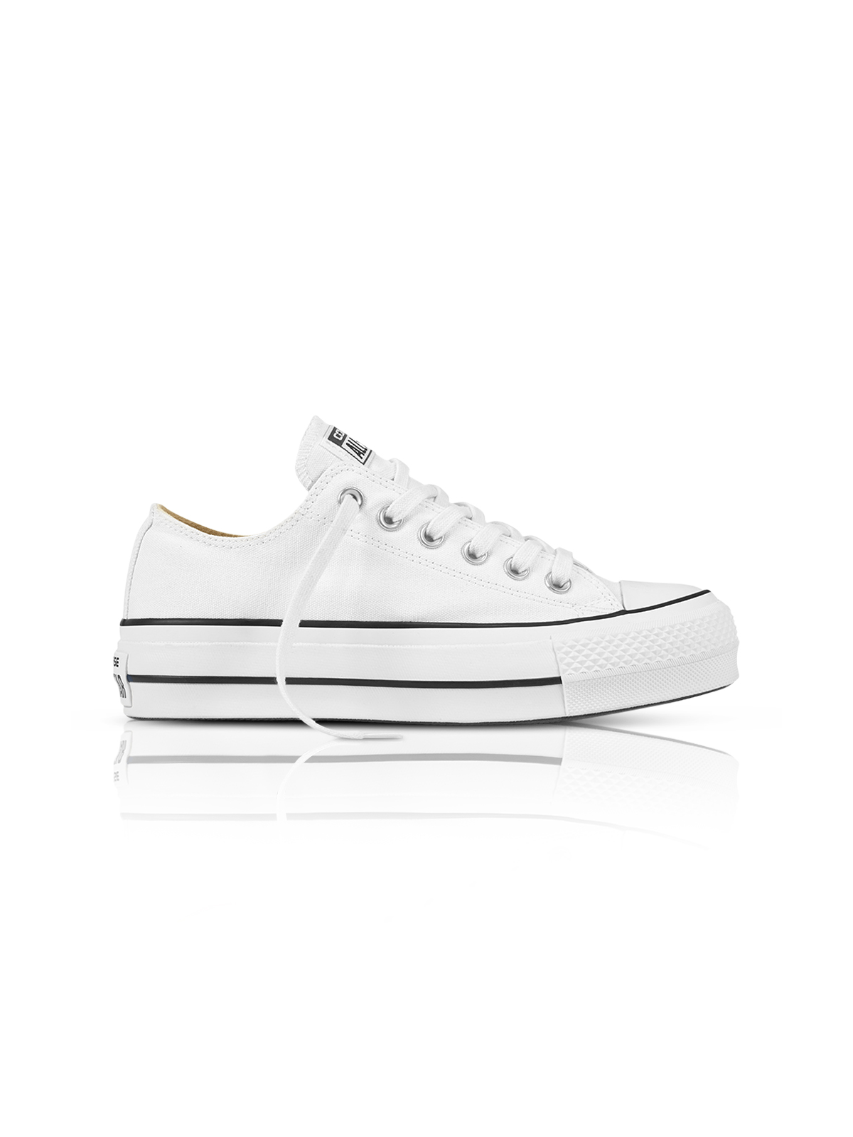 Converse Women's CTAS Platform White Sneaker Bash