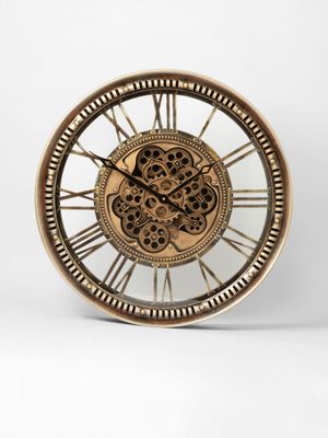 Floating Gears Numeral Wall Clock