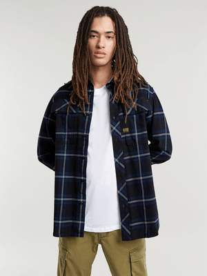 G-Star Men's CPO Regular Dark Blue Shirt