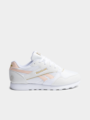Women's Reebok Ultra Flash White/Brown Sneaker