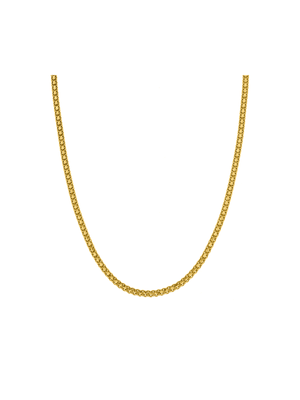 Yellow Gold Traditional Silsila Necklace