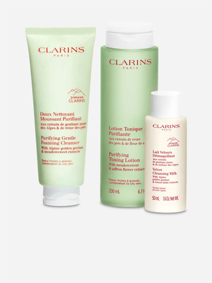 Clarins Premium Cleansing Combination Skin Value Pack
