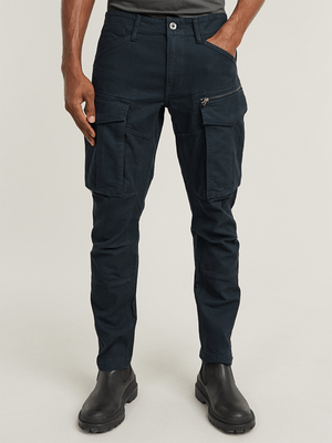 G-Star Men's Rovic Pants Zip 3D Regular Tapered Blue Pants