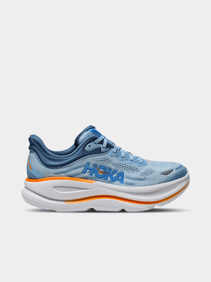 Mens Hoka Bondi 9 Blue/Orange Running Shoes