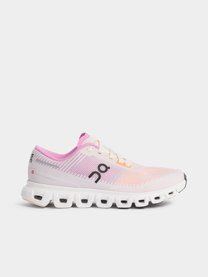 On Running Women's Cloud 6 Push Tangerine/Rasberry Sneaker