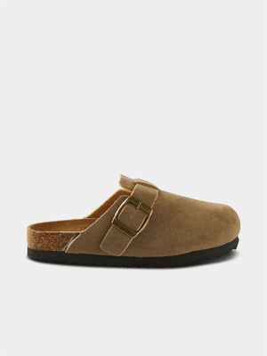 Cotton On Kids Brown Kids Tommy Buckle Slide