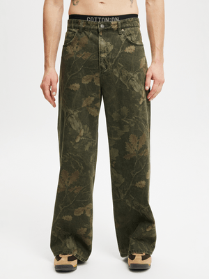Men's Cotton On Taupe Super Baggy Jeans