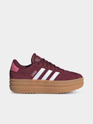 Junior adidas VL Court Burgundy/White Sneaker