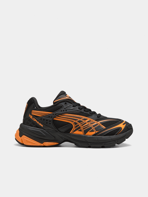 Puma Men's Velophasis Black/Orange Sneaker