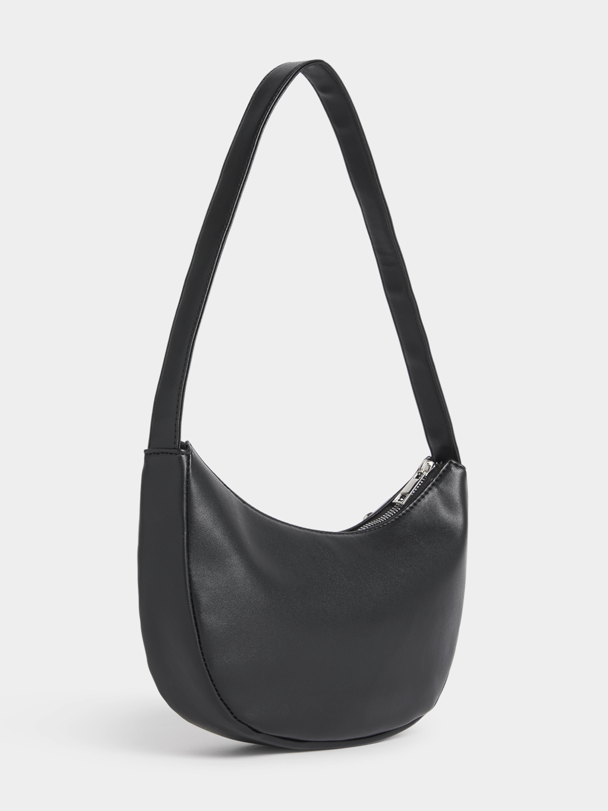 ★ Fallett★ posh bag black FA2301BG06BK The FIX Women's Black Studded Slouchy Bag | Bash