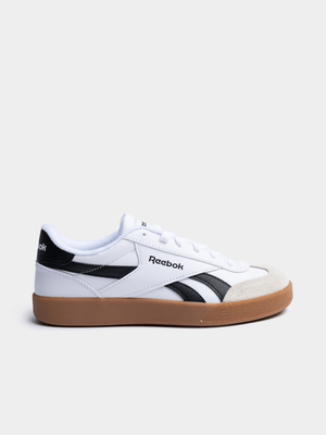 Mens Reebok Smash Edge White/Black Sneaker