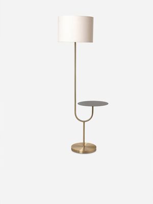 Side Table Floor Lamp