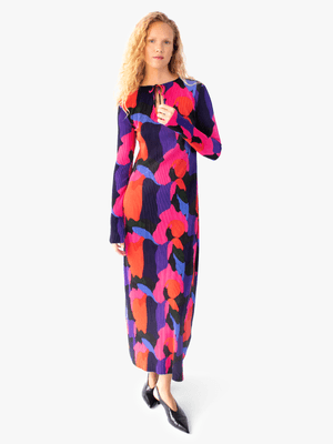 Women's Me&B The Reversible Plisse Dress in Paint
