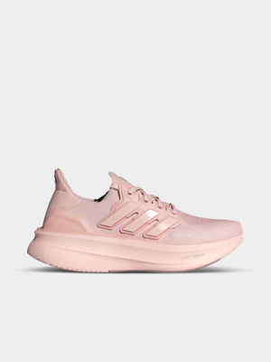 adidas Womens Ultraboost 5 Sandy/Pink Running Shoes