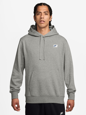 Nike Men's Nsw Club Grey Hoodie